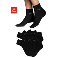 H.I.S Kurzsocken Damen Kurzschaft Söckchen Halbsocken Baumwolle (Packung, 10-Paar, Großpackung Gr. 35-38 bis 39-42) aus leichter atmungsaktiver Qualität