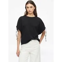 s.Oliver Kurzarmshirt T-Shirt T-Shirt im Relaxed Fit mit regulierbarem Ärmel
