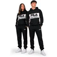Smilodox Jogginganzug Maye Teens, Fila Trainingsanzug Baumwolle, Sportanzug, Outfit Set, 2-teilig Set, Color Block, Kontraststreifen, Gym & Sporbekleidung