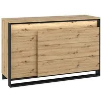 Compleo Kommode LIMA Sideboard mit 4 Schubladen, Mehrzweckschrank
