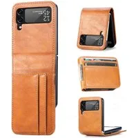 betterfon Handyhülle Handytasche für Samsung Galaxy Z Flip3 5G Schwarz, Elegantes Flip Case für modernen, stylischen Look