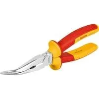 VDE Spitzzange Professional, 40° gebogen 200mm rot/gelb