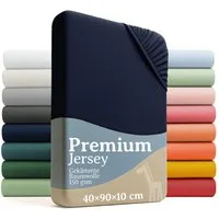 Laleni Spannbettlaken Premium für Beistellbett - Atmungsaktives Spannbetttuch, Gummizug: rundum, (2 Stück), 100% Baumwolle (150 g/m)
