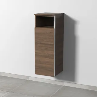 Sanipa 3way Mittelschrank mit 1 Tür und 1 offenem Fach, Eiche-Arizona, BR13080 BR13080