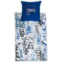 Hertha BSC Berlin Bettwäsche Hertha BSC Bettwäsche Graffiti