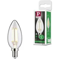 Paulmann LED-Leuchtmittel Eco-Line Filament 230V LED Kerze E14 1er-Set 525lm 2,5W 3000K Klar, E14, 1 St., Warmweiß