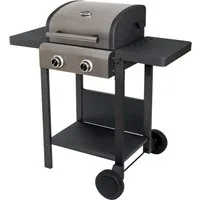 Unold Standgrill Barbecue Grillwagen Buddy, Grilltemperaturen von über 300 °C, Inkl. wasserabweisender Schutzhülle