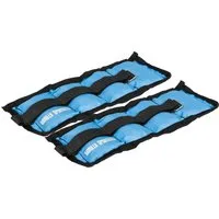 GORILLA SPORTS Zusatzgewichte Gewichtsmanschetten 2er Set Laufgewichte Fußgewichte Handgelenke, 1 kg