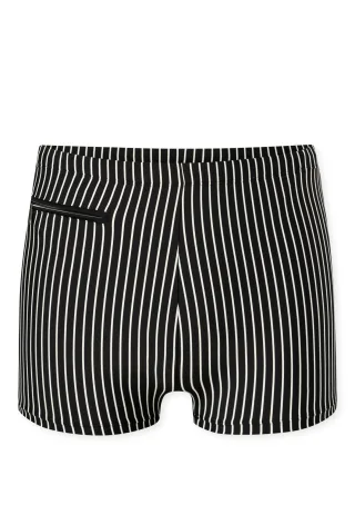 SCHIESSER - Badehose mit Bein schwarz - Gr. - 5
