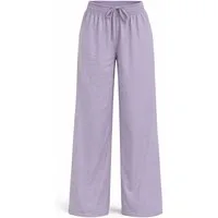 ITALY VIBES Palazzohose - Stoffhose Damen - Schlupfhose - weite Hose - lila - ITALY VIBES ONE SIZE - passend für Größen XS-L