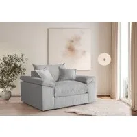 OTTO home XXL-Sessel Soft&Cosy, B: 151 cm - OTTO. Verlässliche Qualität., Mega-Sessel, Cord oder Chenille-Struktur,mit 2 Zierkissen