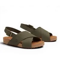 Timberland Malibu Waves Basic Backstrap dunkelgrün Damen Sandale