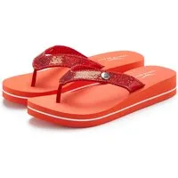Venice Beach Sandale, Badeschuh, Badelatsche, Flip Flop, Badeschlappe, Pantolette Badezehentrenner Zehentrenner mit wasserabweisender und leichter Sohle VEGAN