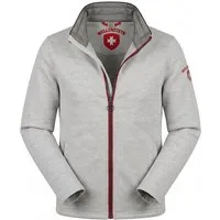 Wellensteyn Outdoorjacke WELLENSTEYN Tampa Men Lightgreymelange Red