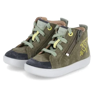 Superfit Stiefeletten SUPIES - Gr. 20 - Grün - Leder & Textil