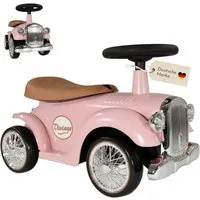 Lemodo Rutscherauto Rutschauto ab 1 Jahr, Kinderauto im Retrodesign, inkl. Stauraum unterhalb des Sitzes