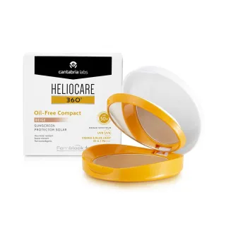 Heliocare 360º Ölfreie Kompaktfarbe Spf50 #beige 10 gr