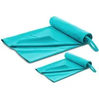 Blumtal Handtuch Fitness Handtuch im 2er Set, Mikrofaser Sporthandtuch Fitnessstudio, Mikrofaser (2-St), 80 x 40 cm