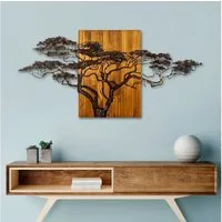 Wallity Wanddekoobjekt 100% WOODEN