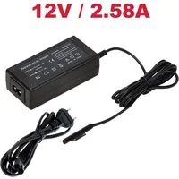 Trade-Shop Ladegerät passend für Microsoft Surface Pro 3 / Pro 4 / Pro 5 Netzteil (12V 2,58A / Ladekabel / Laptop-Kabel)