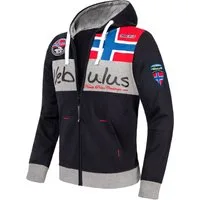 Nebulus Sweatjacke NAPA, Q756 - Herren, schwarz, XL
