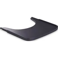 Hauck Hochstuhltablett Alpha Wooden Tray Essbrett, Dark Grey, Holz