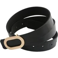 Zaewry Taillengürtel Ledergürtel gute Qualität weiches Leder Damen Gürtel mit Schnalle Jeansgürtel für Frauen, Breite 2,9 cm