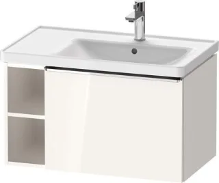 Duravit D-Neo Waschtischunterbau wandhängend Weiß Hochglanz 784x452x440 mm - DE4257010220000 DE4257010220000