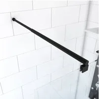 Marwell Duschwand-Stabilisationsstange Parma, verstellbar 70 bis 100 cm, für Glasstärken von 6-8 mm