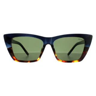 Atum Arid C1 glÃ¤nzende Sonnenbrille mit Farbverlauf demi g15 grÃ¼n