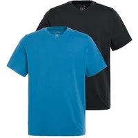 JP1880 T-Shirt T-Shirts Basic 2er-Pack V-Ausschnitt Halbarm (2-tlg)