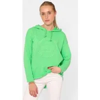 Zwillingsherz Hoodie "Moin" Kapuze, Kordelzug, Langarm, maritimer Schriftzug