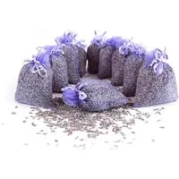 Quertee Lavendelkissen 10x Lavendelsäckchen Lavendel aus Frankreich Mottenschutz Duftsäckchen, 1-tlg., Lavendel aus Frankreich