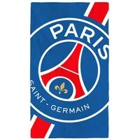 MTOnlinehandel Badetuch Paris Saint-Germain 70x120 cm, Fußball, 100% Baumwolle (1-St), PSG Logo für echte Fans mit Leidenschaft