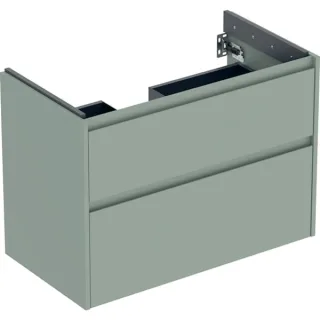 Geberit Renova Plan Unterschrank für Waschtisch, mit zwei Schubladen: 84.6x60.6x44.6cm, 504031IK1 504031IK1