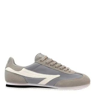 Donnay - Retro Sneaker für Herren/Damen Unisex, Nylon (Grau)