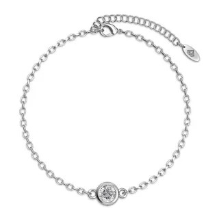 Geburtsstein-Armbänder - Silber und Kristall
