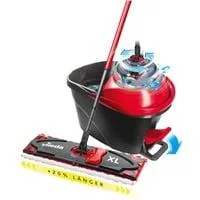 Wischer ULTRAMAX XL Turbo Komplett Box, Bodenwischer schwarz/rot