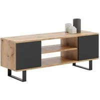 Raumhirsch Furniture Lowboard Focus, Stehendes Fernsehregal für das Wohnzimmer (Fernsehkommode, TV Schrank, TV Board stehend), Elegant & Funktional