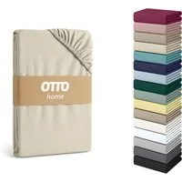 OTTO home Spannbettlaken Physalis Topper COMFORT, Jersey, Gummizug: rundum, (2 Stück), bis 10 cm Höhe, Bettlaken, Laken, in Comfort & Premium Qualität