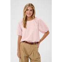 Saint Tropez Kurzarmbluse Kurzarm-Bluse PalaSZ