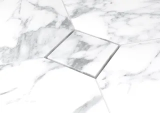 ESS Aqua Jewel Quattro 10x10 cm, STONE, variable Sperrwasserhöhe von 50 bis 25 mm, AJQ-10x10-S AJQ-10x10-S