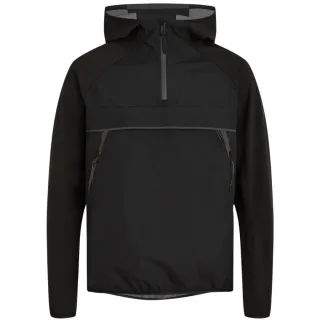 Belstaff Airside Pullover mit halbem Reißverschluss Schwarz Jacke