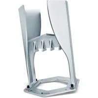 FORSTIX® Holzspalter manuell [stehend] mechanischer Brenn- & Anzündholzspalter, Spaltgutdurchmesser bis 22 cm, (Einzelartikel), Kaltverzinkter Stahl, Höhe: 45cm