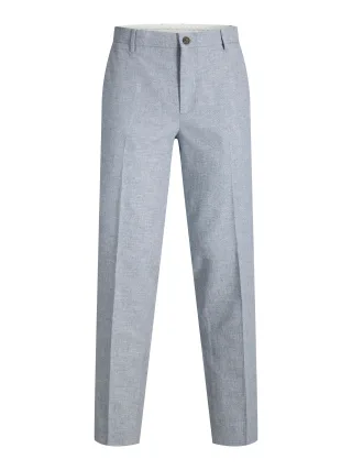 JACK&JONES - JPRMARTIN SUMMER TRS LINEN BLEND NO06 SN Faded Denim - Gr. - 48