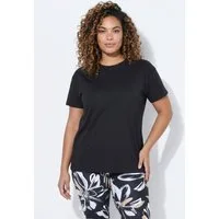 MIAMODA T-Shirt T-Shirt Boxy Fit Rückenprint Hello Beauty
