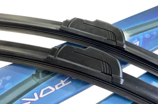2x SOFT / FLAT Scheibenwischer Flachbalkenwischer 500/450mm für Daewoo Musso