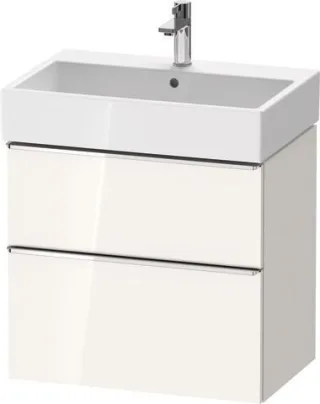 Duravit D-Neo Waschtischunterbau wandhängend Weiß Hochglanz 684x442x625 mm - DE4372010220000 DE4372010220000