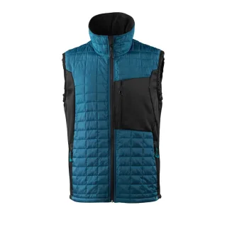 MASCOT Thermoweste Dunkelpetroleum / Schwarz 3XL - 17165-318-4409-3XL