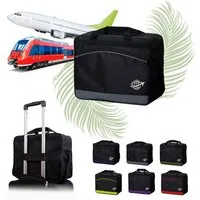 BambiniWelt by Rafael K. Reisetasche Handgepäck Boardgepäck Bordcase 40x20x25 40x30x20 Ryanair Wizzair (M1), wasserabweisend
